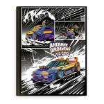 Дневник школьный 48л 1-4 класс "Гонки" (Феникс+)