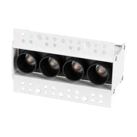 Светильник MS-ORIENT-BUILT-TRIMLESS-TC-S38x127-10W Warm3000 (WH-BK, 30 deg, 230V) (Arlight, IP20 Металл, 5 лет) 031924