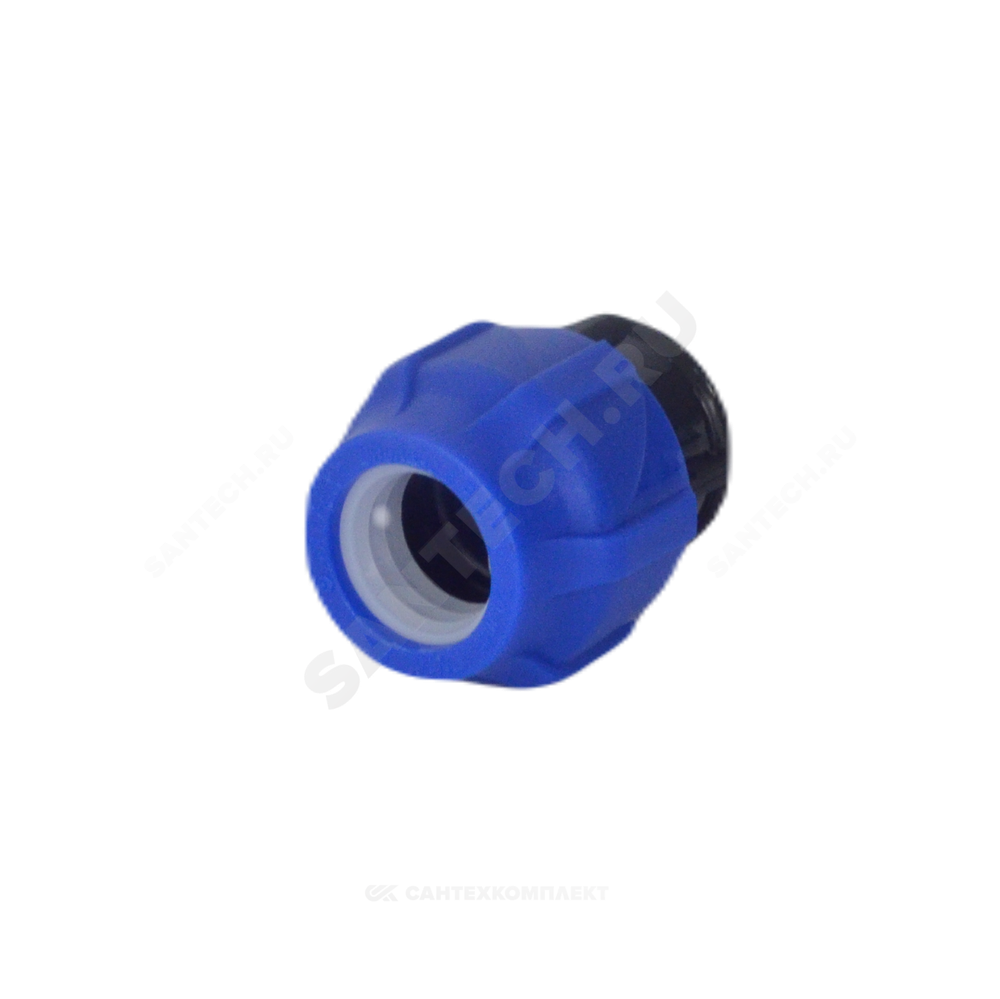 Заглушка компрессионная ПЭ Дн 32 Ру16 VALFEX 121001123032