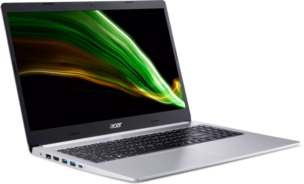 Ноутбук Acer Aspire A515-45 R3-5300U 15.6 &amp;quot;(1920x1080) AMD Ryzen 3-5300U(2.6 Ghz)/8 GB/SSDx256 GB/AMD Radeon Graphics/Wi-Fi/Bluetooth/No OS NX.A85EX.004