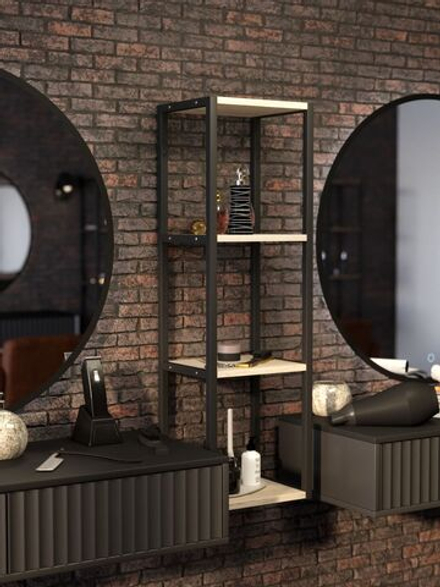 Полка настенная высокая лофт Linea