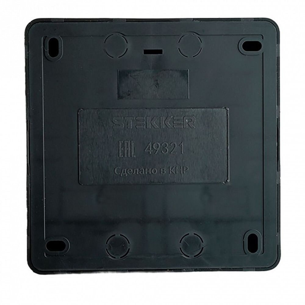 Розетка четверная без заземления Stekker София 49321