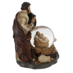 GAEM Фигурка декоративная "Рождество" в стекл шаре, L10 W8 H11 см