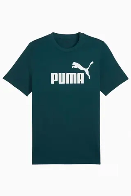 Футболка Puma Essentials Logo No.1 Logo Tee - зеленый
