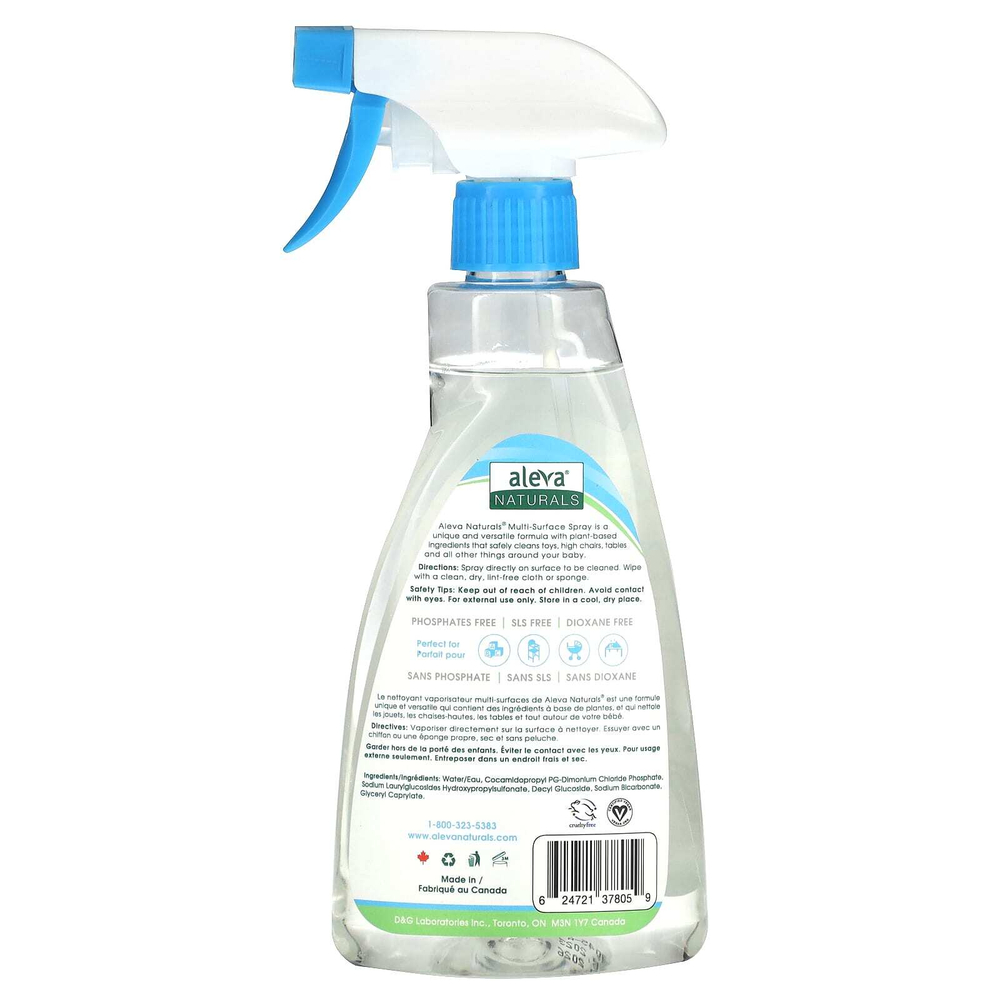 Aleva Naturals, спрей для универсального применения, без отдушки, 500 мл (16,9 жидк. унции)
