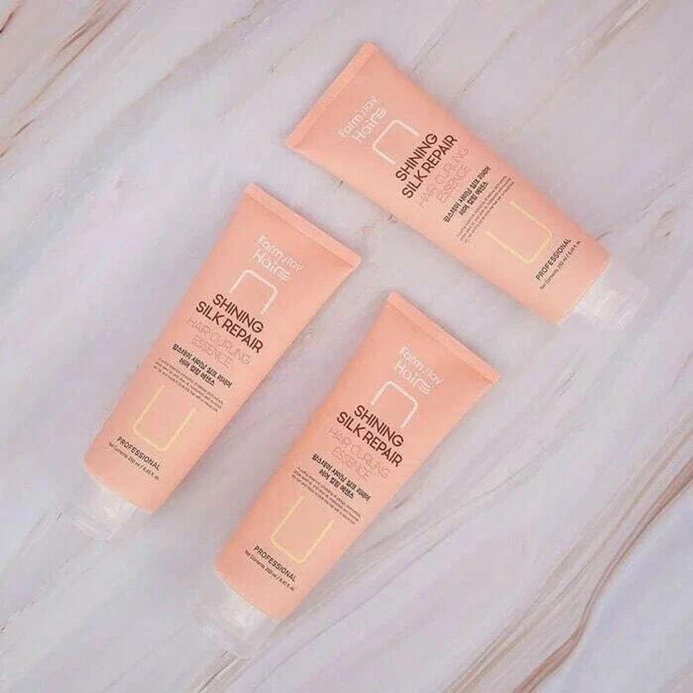 Ухаживающая эссенция для волнистых волос FarmStay Shining Silk Repair Hair Curling Essence