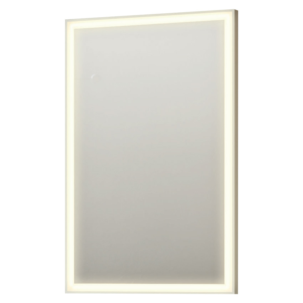 Зеркало ORKA Cube 65x100 c LED подсветкой, белый матовый