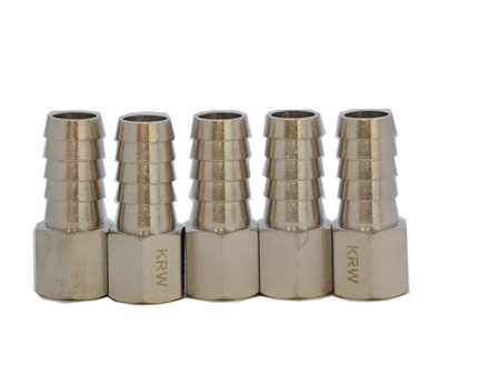 KraftWell KRW-TF1314F-5 Фитинг "елочка" 13 мм - F1/4", 5 шт