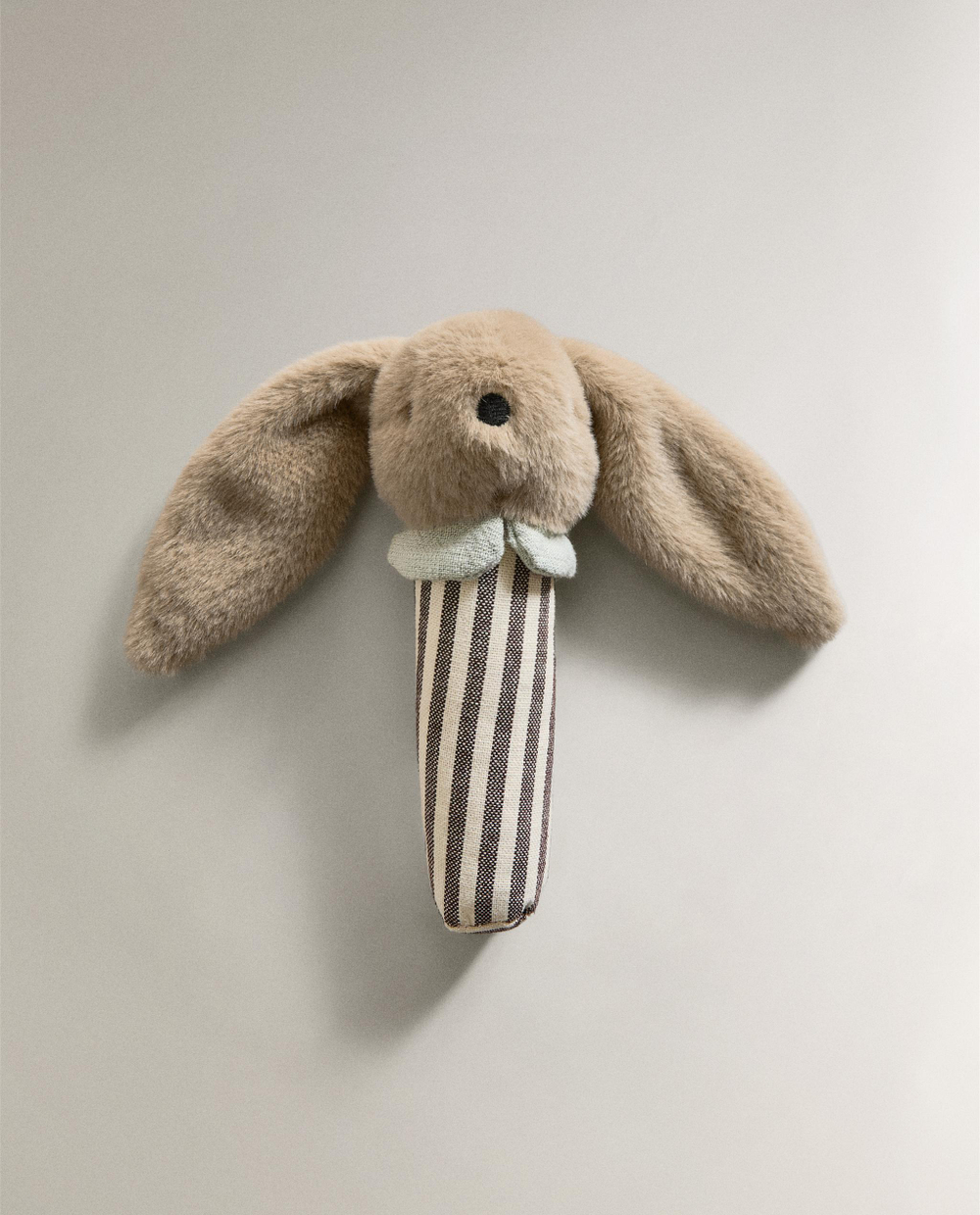 Погремушка детская Zara Home, хлопок, бежевый, 8607/052