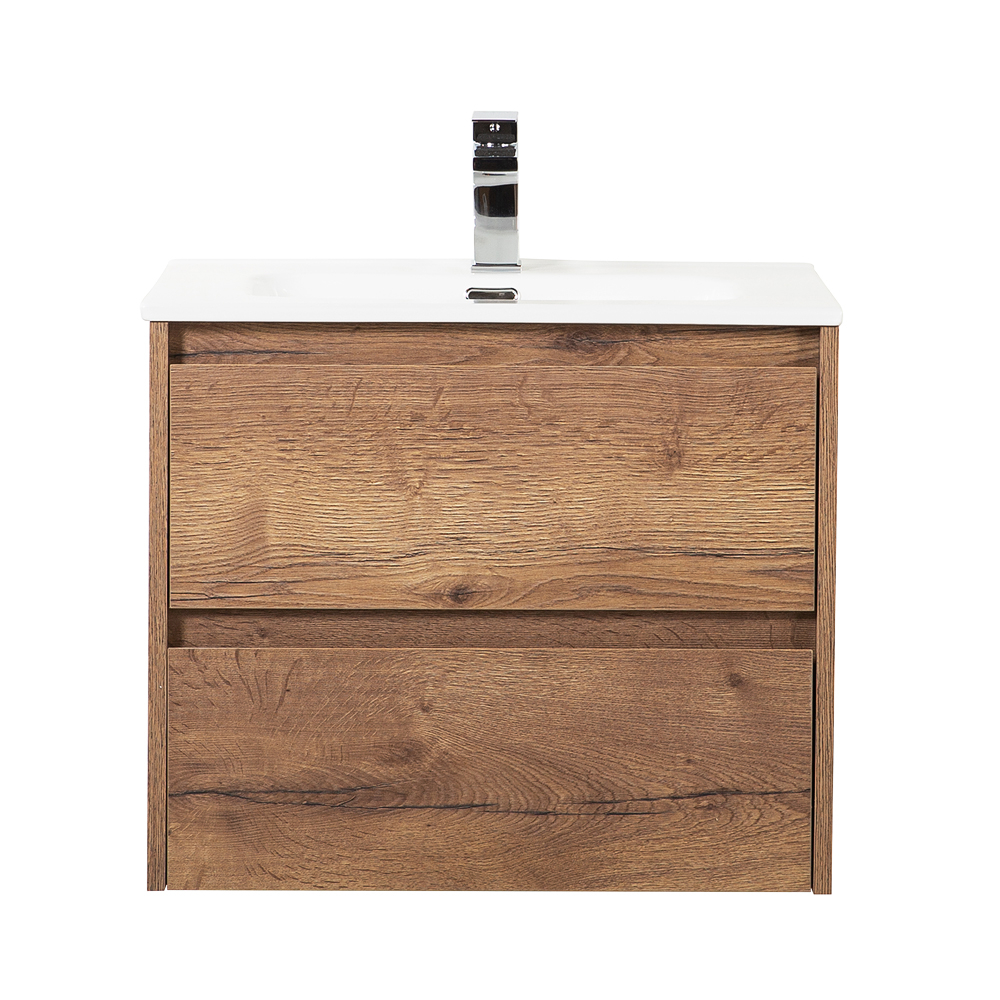 Тумба подвесная с раковиной BelBagno KRAFT-700-2C-SO-RT