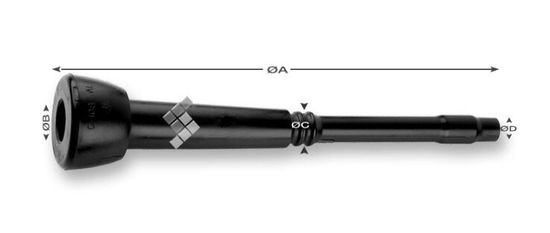 Резина сосковая 00/0236 (DeLaval 960016-83)