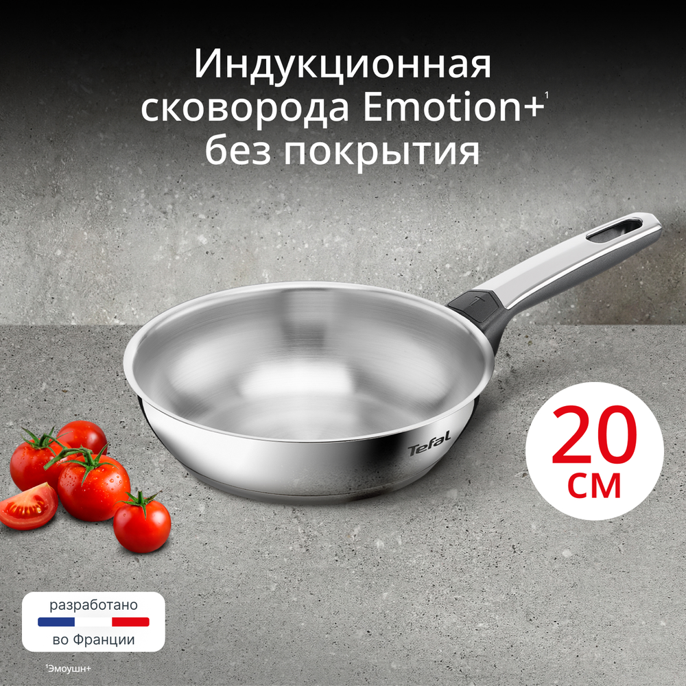 Сковорода Tefal Emotion+ 20 см E3350234