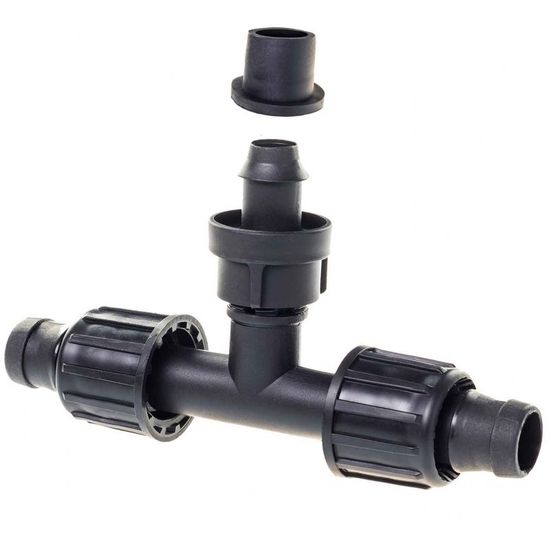 Стартовый тройник с поджимом и резинкой