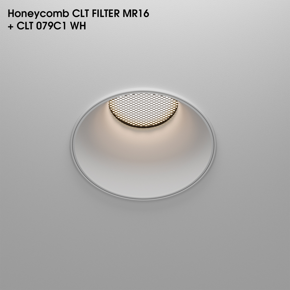 Рассеиватель Honeycomb Crystal Lux CLT FILTER MR16 Honeycomb BL