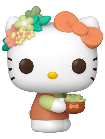 Фигурка Funko POP! Hello Kitty with Plants SS (Exc) (148) 92042 / Фигурка Фанко ПОП! по мотивам франшизы "Hello Kitty", Хэллоу Китти