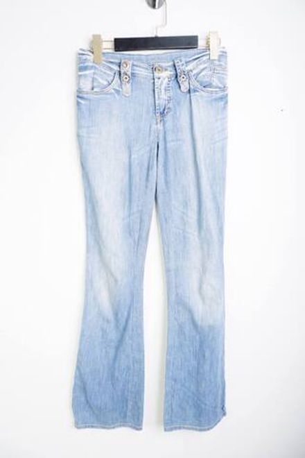 Джинсы для стильного образа, маркировка 26/40, визуально на 44 размер