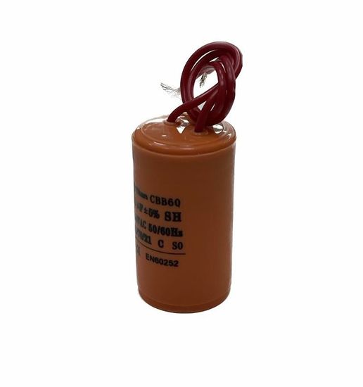 Пусковой конденсатор 10мкФ 450в гибкие выводы / CBB60 / Titan