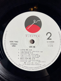 Винтажная виниловая пластинка LP Jackie Chan Love Me (Japan 1984) (Obi)