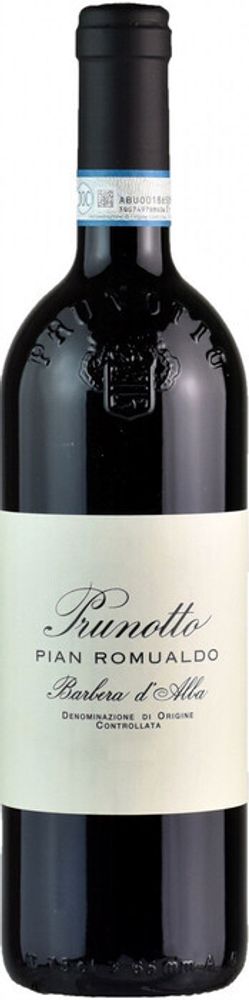 Вино Prunotto Barbera d&#39;Alba DOC Pian Romualdo, 0,75 л.