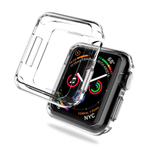 Чехол Apple Wathc 42мм силикон silver