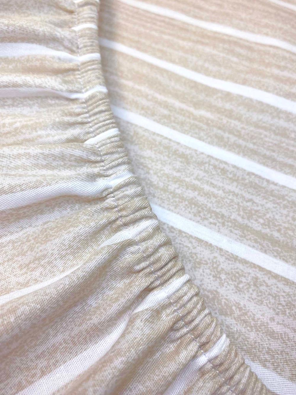 Постельное белье сатин Milky Garden "Лорел/Лорел (компаньон)" 1,5-сп Наволочка 50x70 см 1 шт Простынь на резинке 90x200 см Пододеяльник 145x215 см