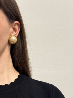 Клипсы с «жемчугом» Richelieu