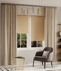 Пластиковый карниз Legrand 2-х рядный Стоун 2400 мм