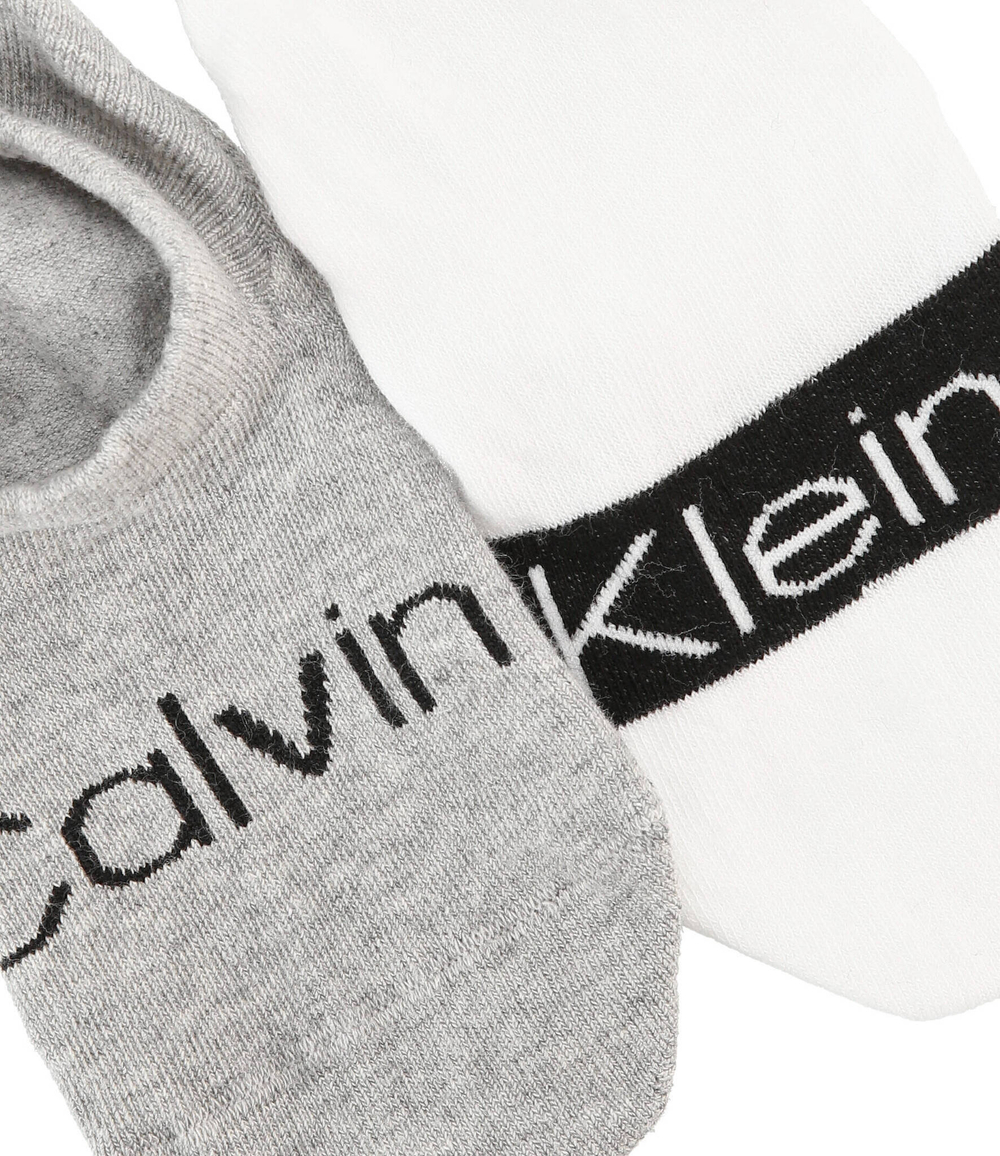 носки/носки-следы 2 пары Calvin Klein - белый(701218713)