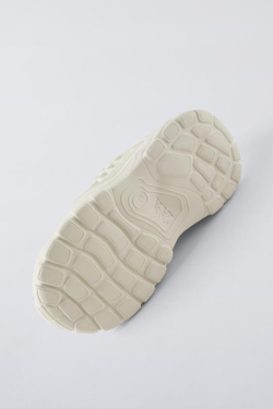 ZARA КРОССОВКИ, БЕЛЫЙ