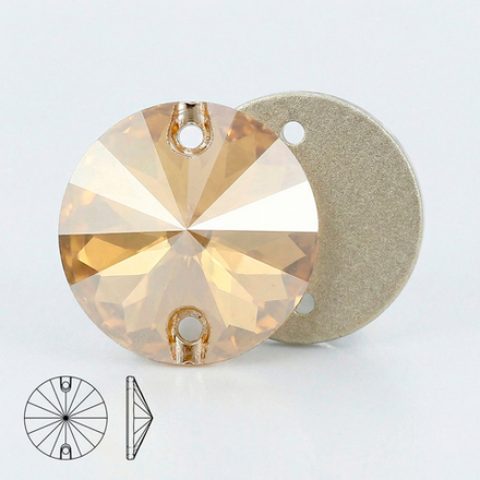 Стразы Rivoli Golden Shadow