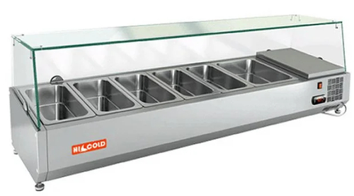 Витрина холодильная HICOLD VRX 1400