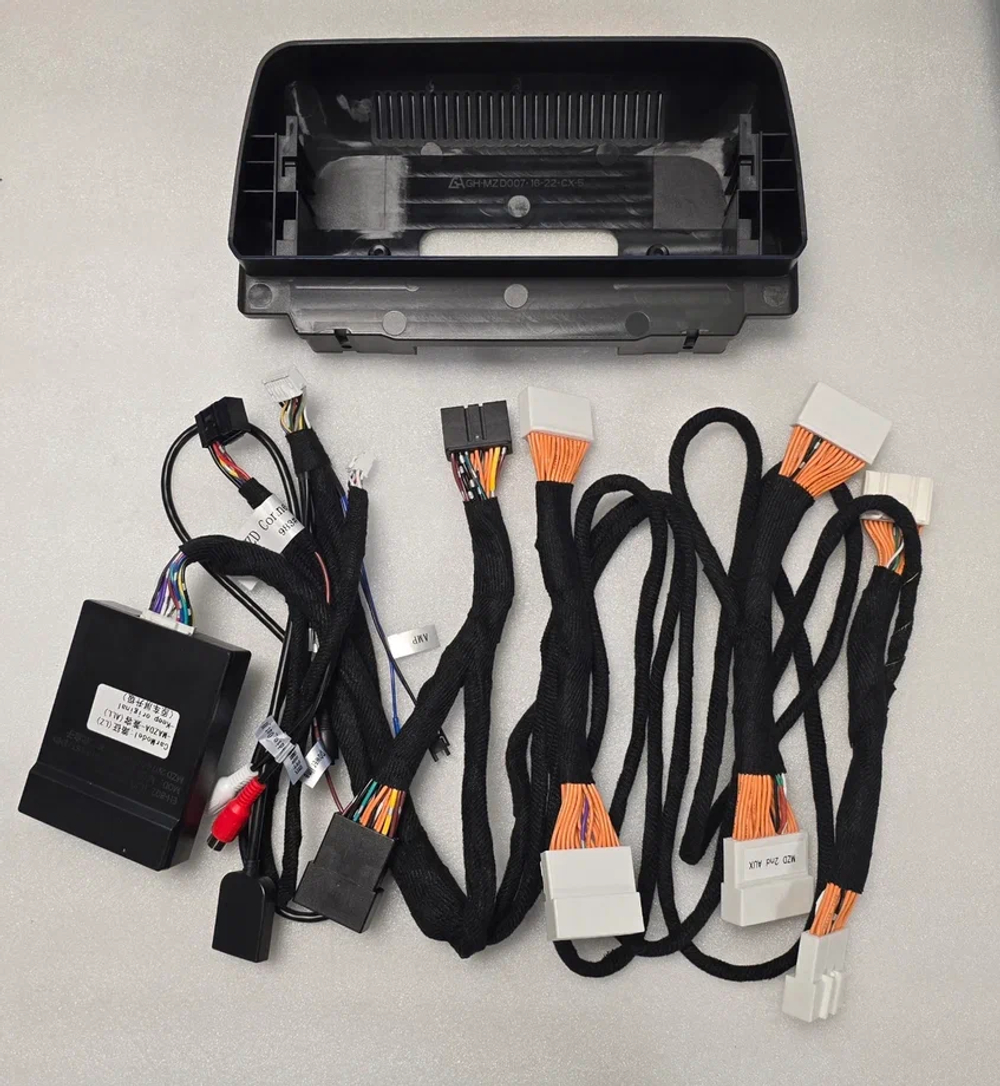 Магнитола для Mazda CX-5 KF 2017-2022 (рынок РФ/Европа) - Carmedia HP-M1211 монитор 12.5" в стиле LEXUS на Android 12, TS10, CarPlay, 4G SIM-слот