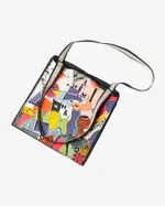 Шоппер Klumba Pop-art с патчем ручной работы