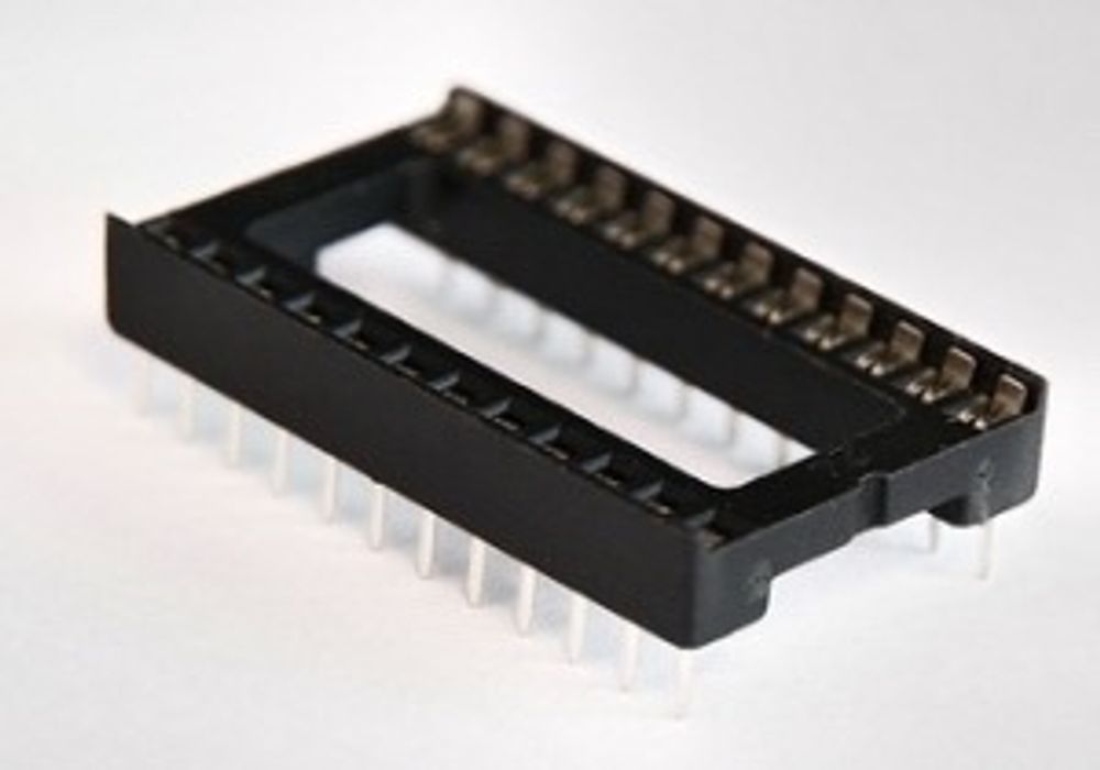 Панелька для микросхемы 24 ноги широкая SCL-24