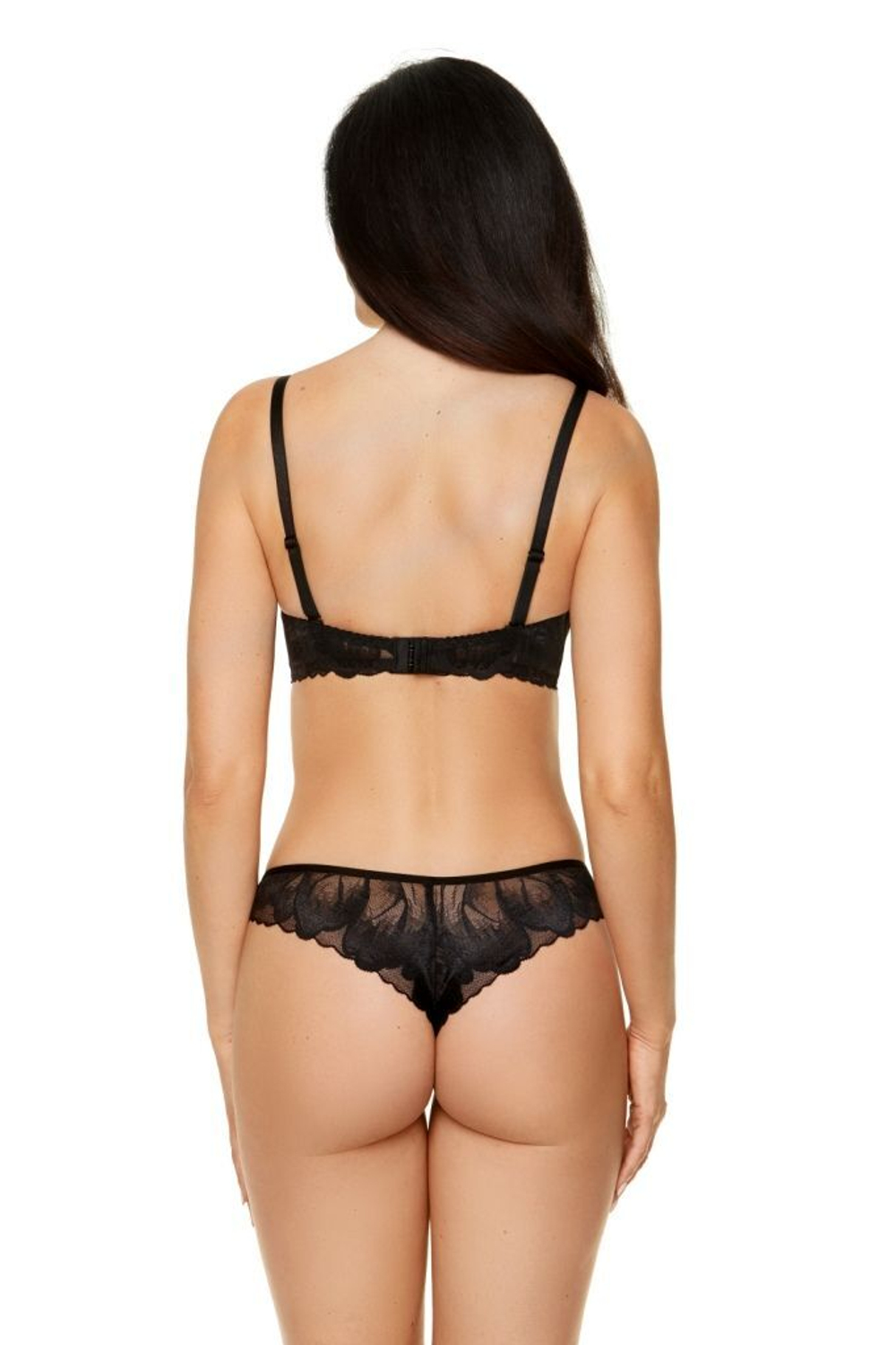 Пуш-ап бюстгальтер Moon на косточках (Размер: 75B) (Цвет: черный)