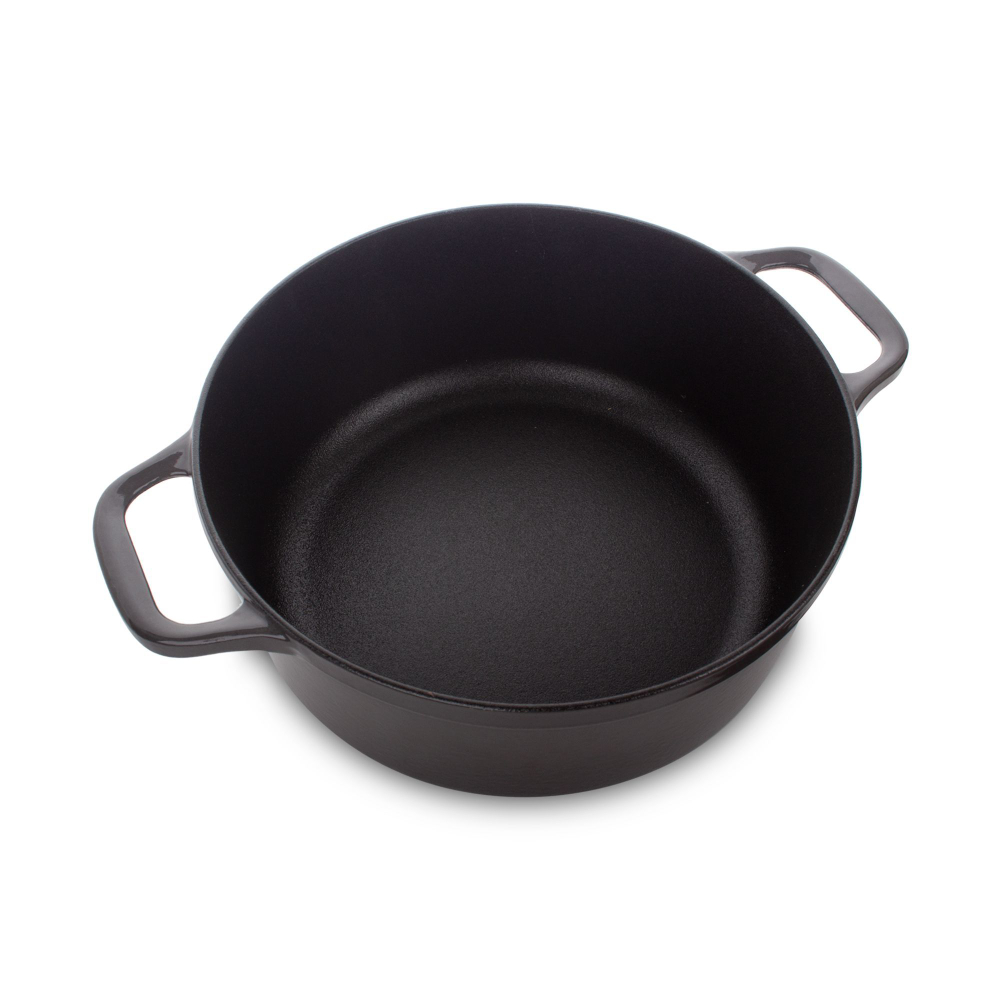 Кастрюля овальная 4л Invicta Taupe Франция вид