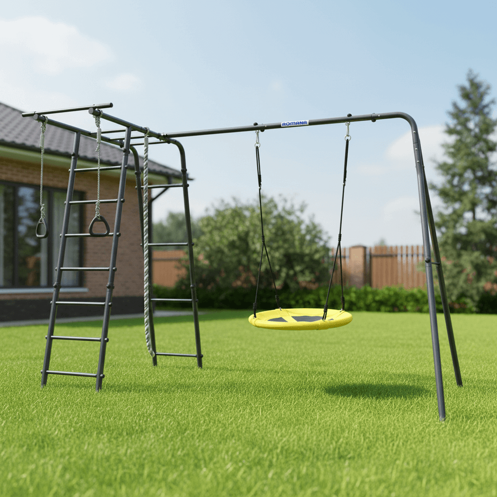 ROMANA Полянка Плюс 2 (антрацит) (с сеткой-гнездом 80см)