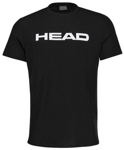 Футболка для мальчика теннисная Head Club Ivan T-Shirt JR - black