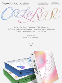 Альбом WEEEKLY - COLORISE 5th Mini Album RANDOM Version