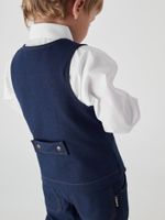 Жилет из джинскота "Джинс"