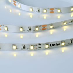 ULS-M11-2835-60LED-m-8mm-IP20-DC12V-4.8W-m-5M-4000K PROFI Гибкая светодиодная лента на самоклеящейся основе. Катушка 5м. в герметичной упаковке. Белый свет4000К. ТМ Uniel.