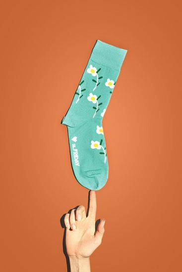 Носки st.Friday Любимые цветы. Мятные