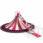 Горка скалодром для малышей «Вертикаль» 7×7×3,3 м