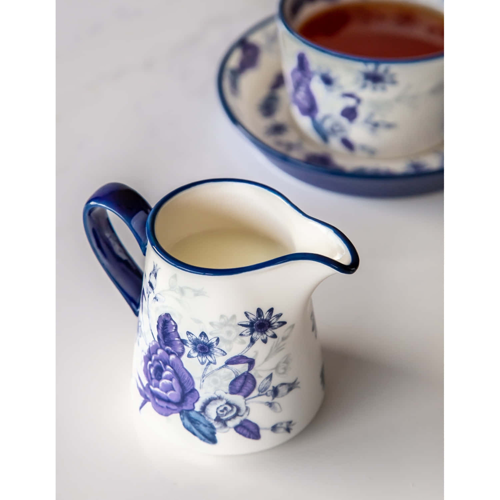 Kitchen Craft - Молочник London Pottery 250мл Blue Rose / артикул   LPBRJUGBLU  / GTIN 5057982075309