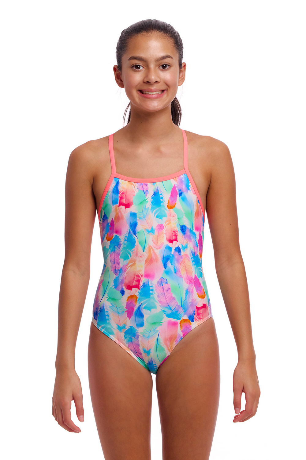 Купальник FUNKITA Girl's Tickle Pink (Tie Me Tight)