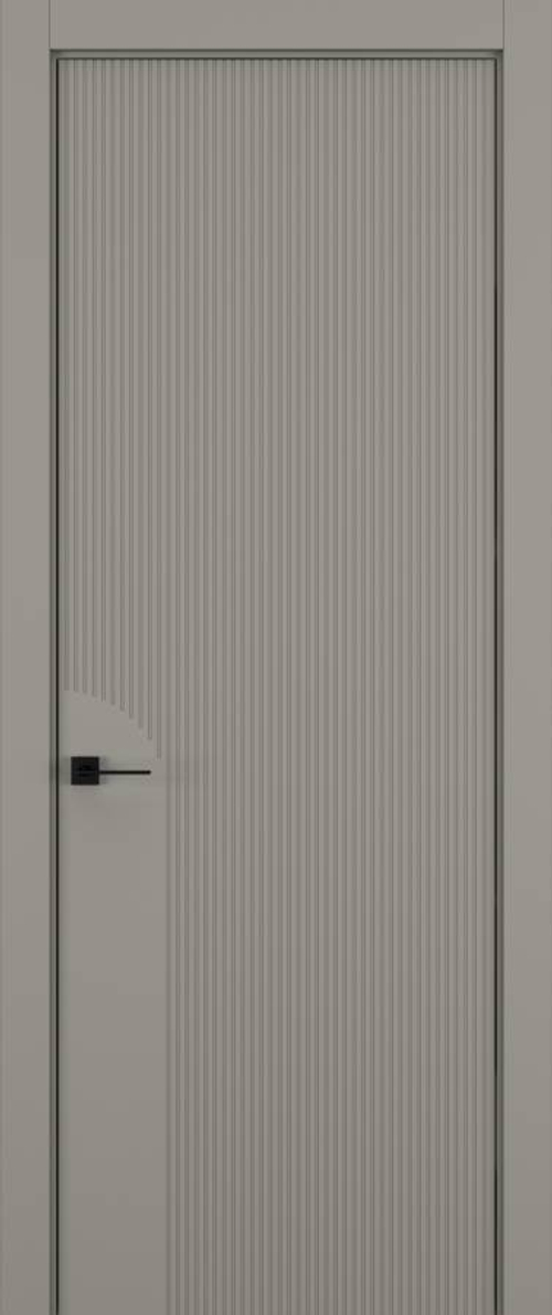 Дверь 2 VERTICAL Матовый Каменно-серый