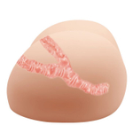 Телесная вибровагина Judy (Цвет: телесный)