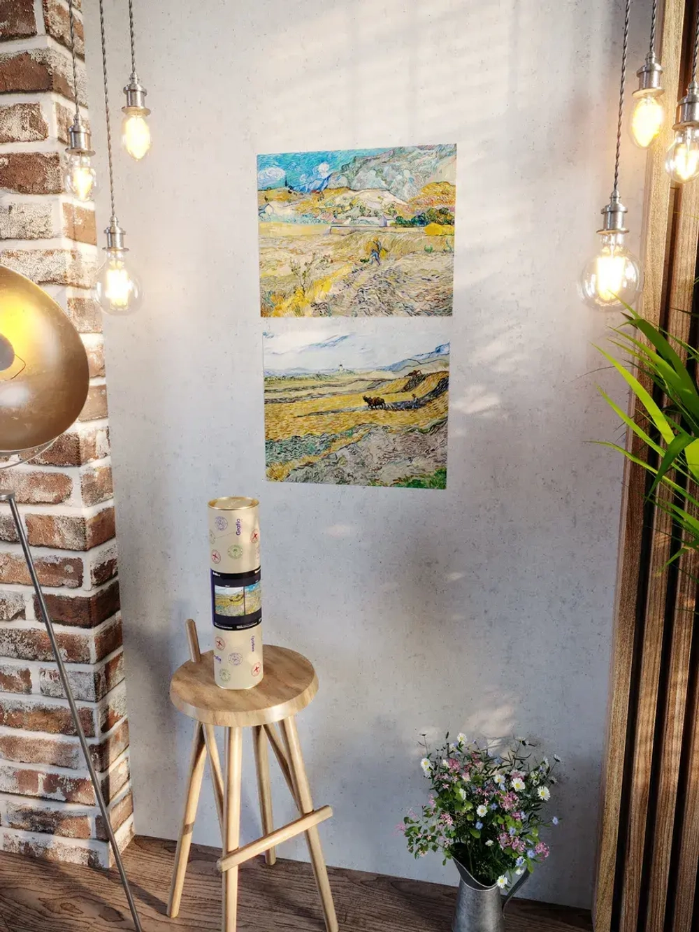 Картины-наклейки на стену для декора интерьерные №18