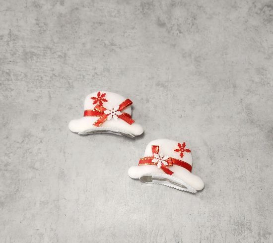 Комплект новогодних заколок рога Оленя, 2 шт