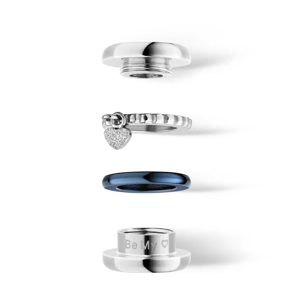 Шарм Bering Arctic Symphony BeMy-1 серебро